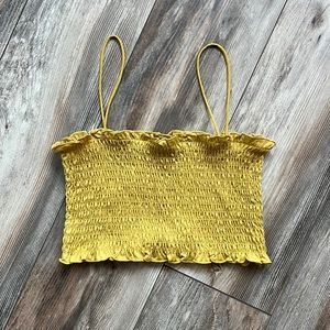 Forever21 • Ruched Crop Top